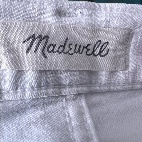 Madewell 10" High-Rise Skinny Jeans White Size 28 - Picture 13 of 13